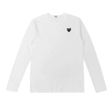 COMME DES GARCONS PLAY LONG SLEEVE OVERLAPPING